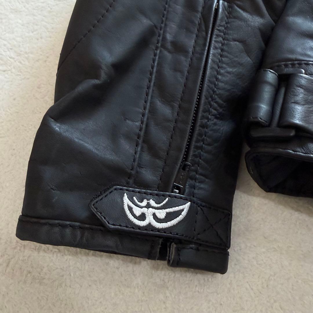 BERIK バイクジャケット　ライナー　プロテクター　　本革　ブラック　L相当