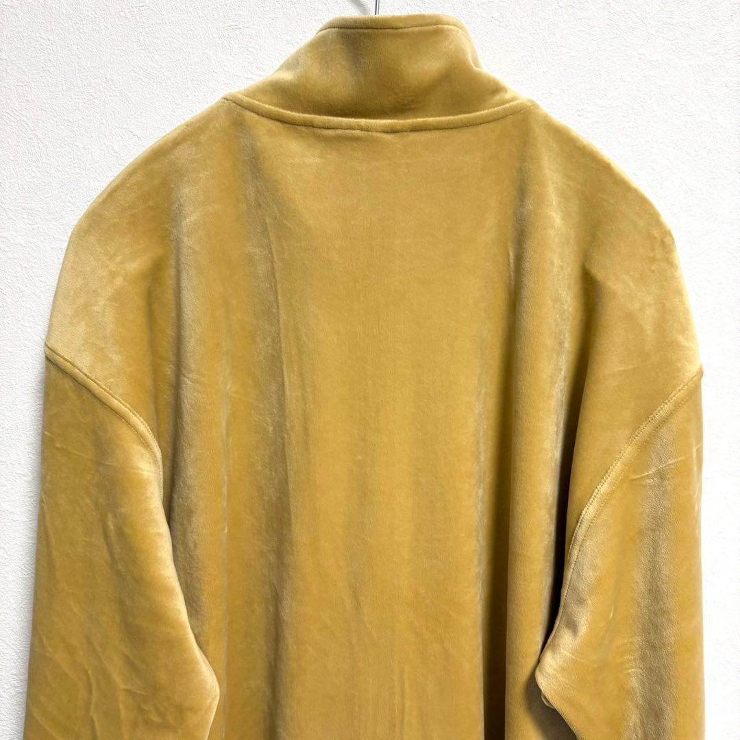 アディダス ベッケンバウアー L ベロア トラックジャケット ゴールデンベージュ