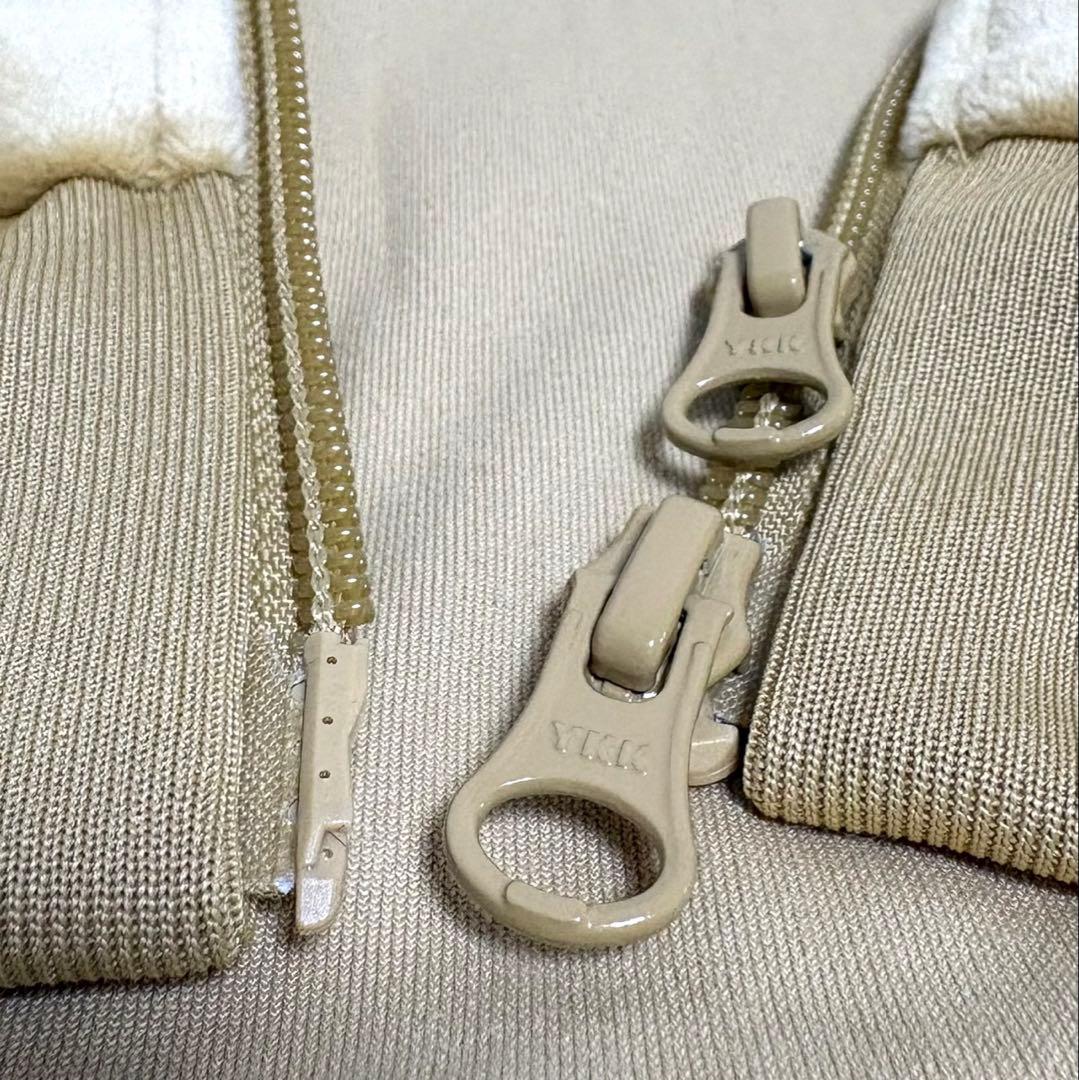 アディダス ベッケンバウアー L ベロア トラックジャケット ゴールデンベージュ