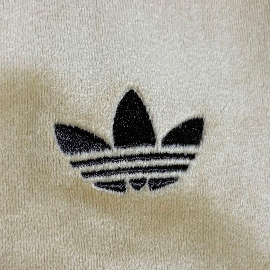 アディダス ベッケンバウアー L ベロア トラックジャケット ゴールデンベージュ