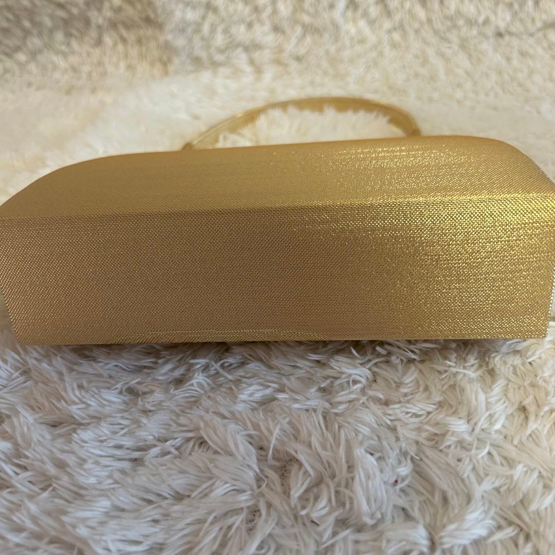 未使用⭐︎佐賀錦　草履バッグセット　正絹　金糸　フォーマル　訳あり