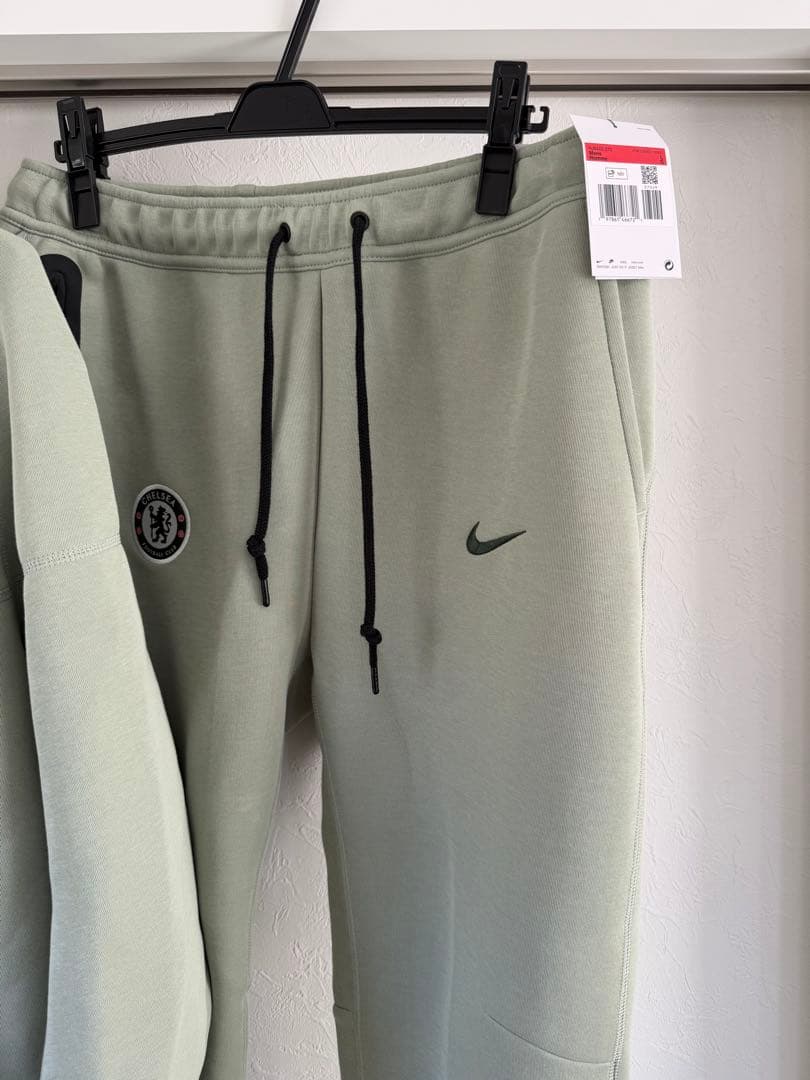 Nike チェルシーFC ジャージ ライトグリーン　テックフリース　今期モデル