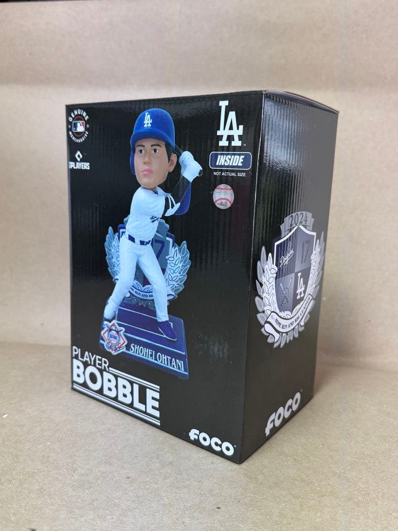 117体限定　MLB ドジャース 大谷翔平 ボブルヘッド　打点500記念　72