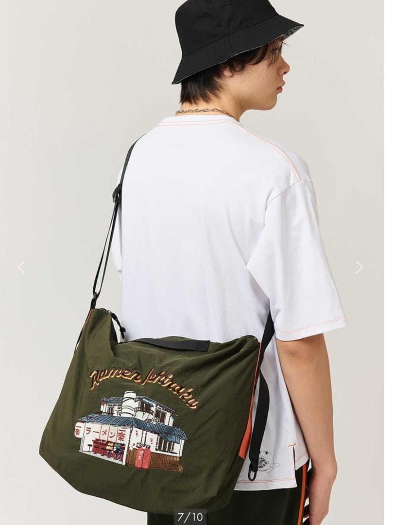 NARUTO ラーメン一楽｜ナイロンショルダーバッグ