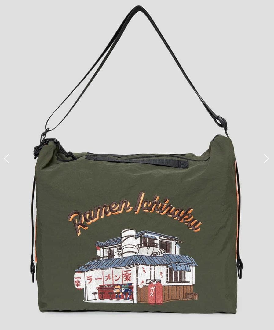 NARUTO ラーメン一楽｜ナイロンショルダーバッグ