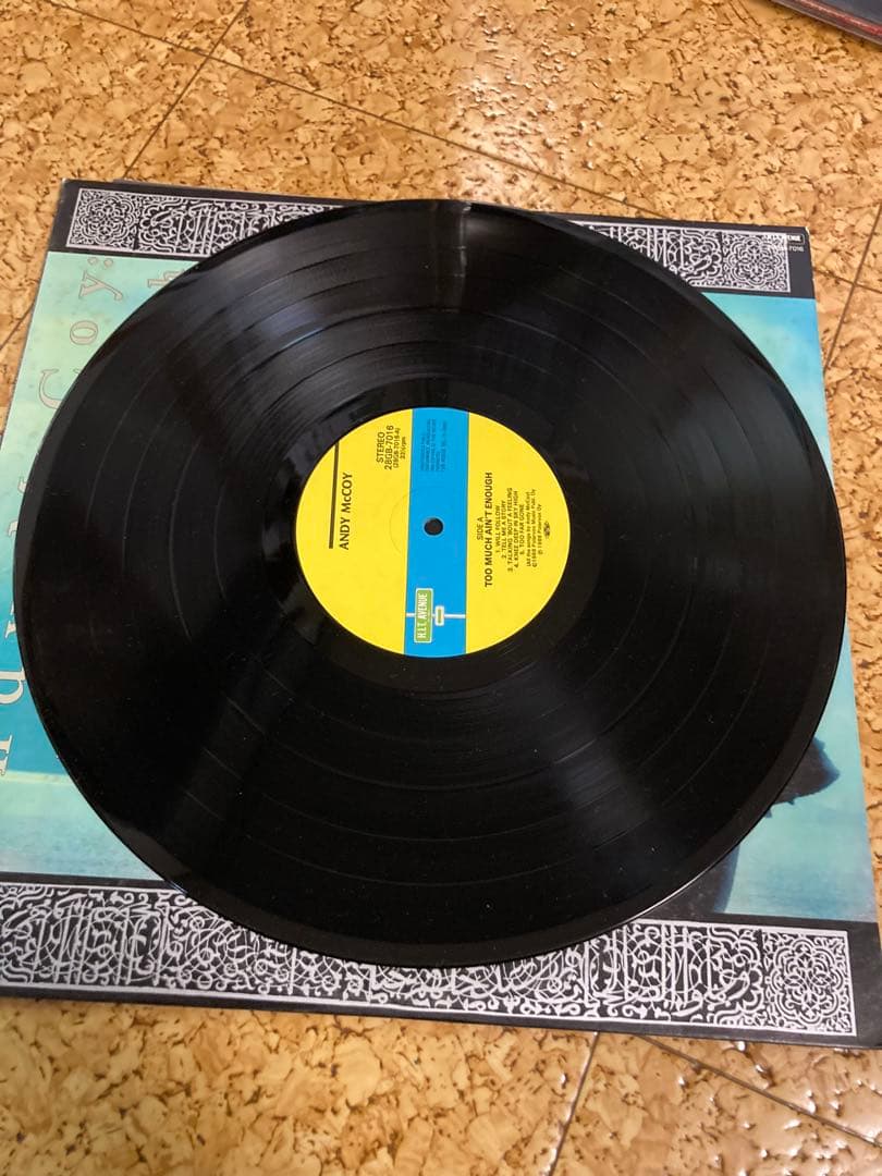 値引きAndy McCoy Too Much Ain't Enough レコード