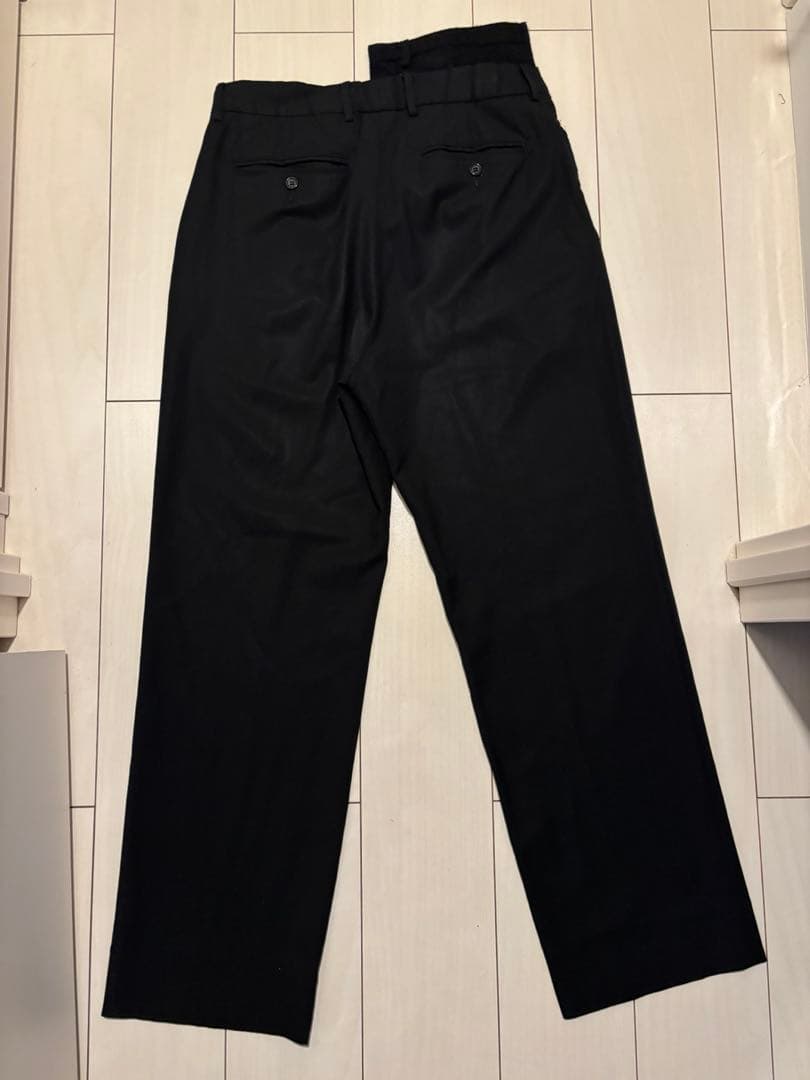 【名作】　MAGLIANO アシメトリー スラックス ブラック マリアーノ