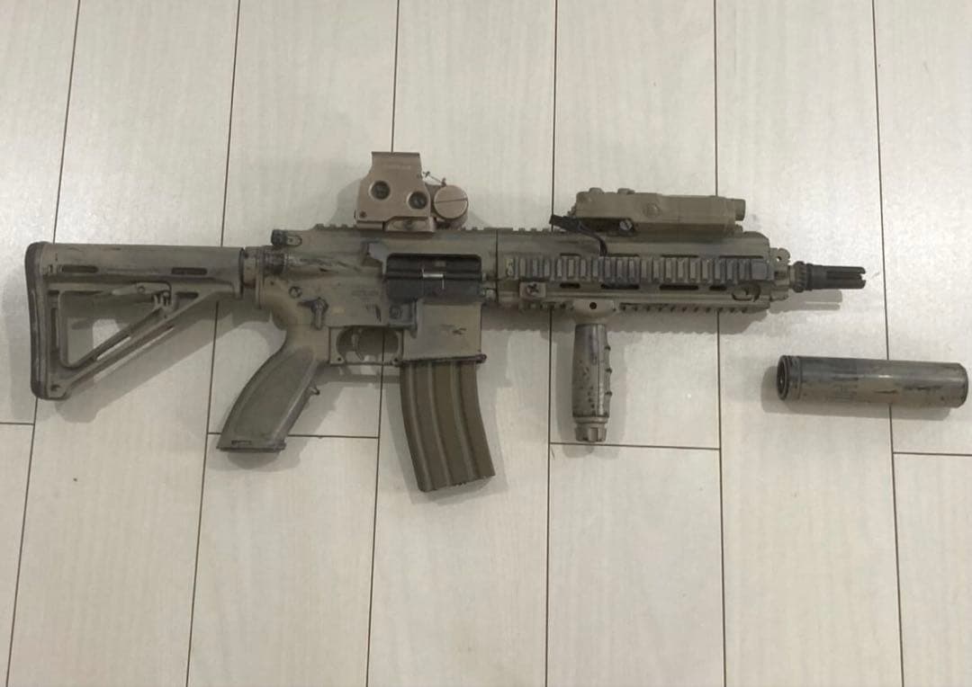 東京マルイ HK416D デブグルカスタム 内外装カスタム リコイルオミット