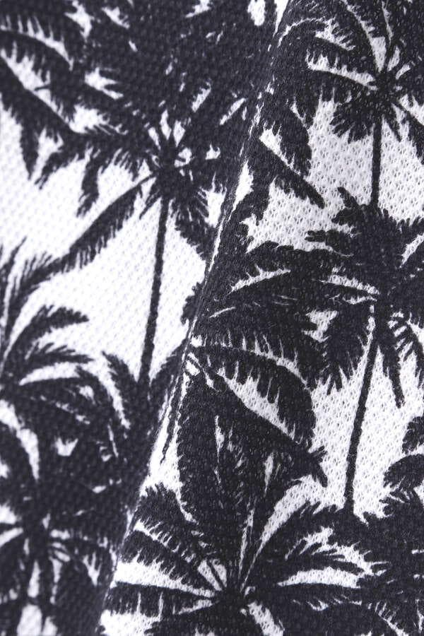 新品　パーリーゲイツ　 アイランドツリー柄 　半袖ポロシャツ　サイズ４