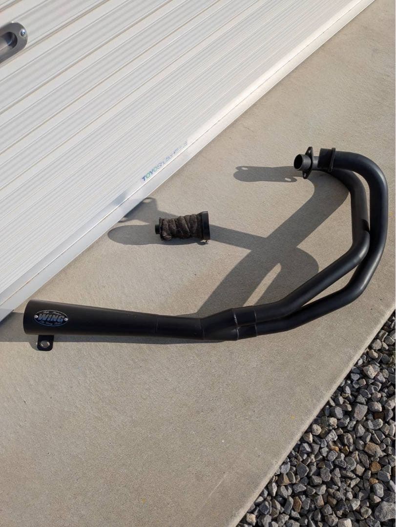 WING マフラー　ウィング管　gsx400e gs