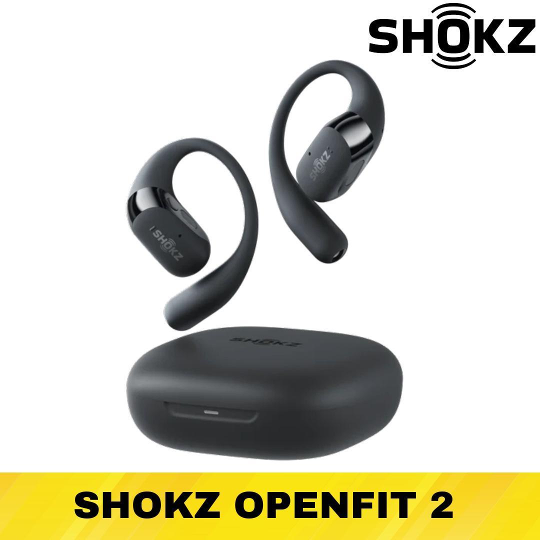 SHOKZ OPENFIT 2 ワイヤレスイヤホン ブラック
