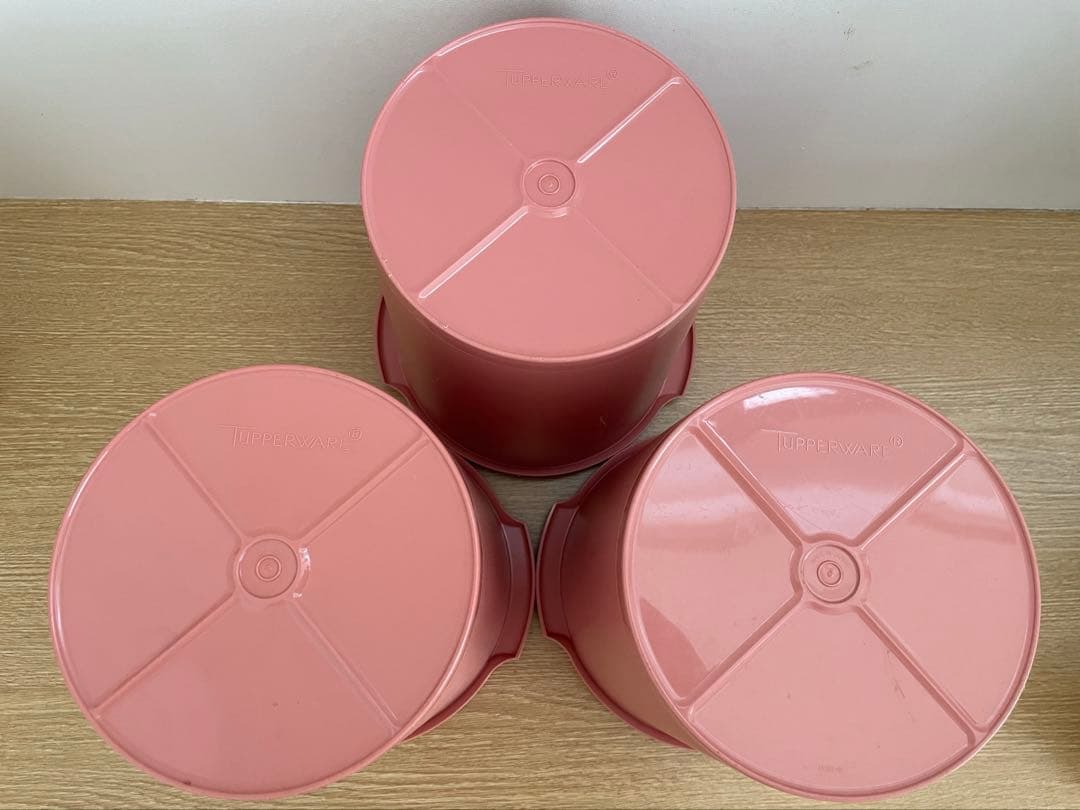 タッパーウェア3個セット