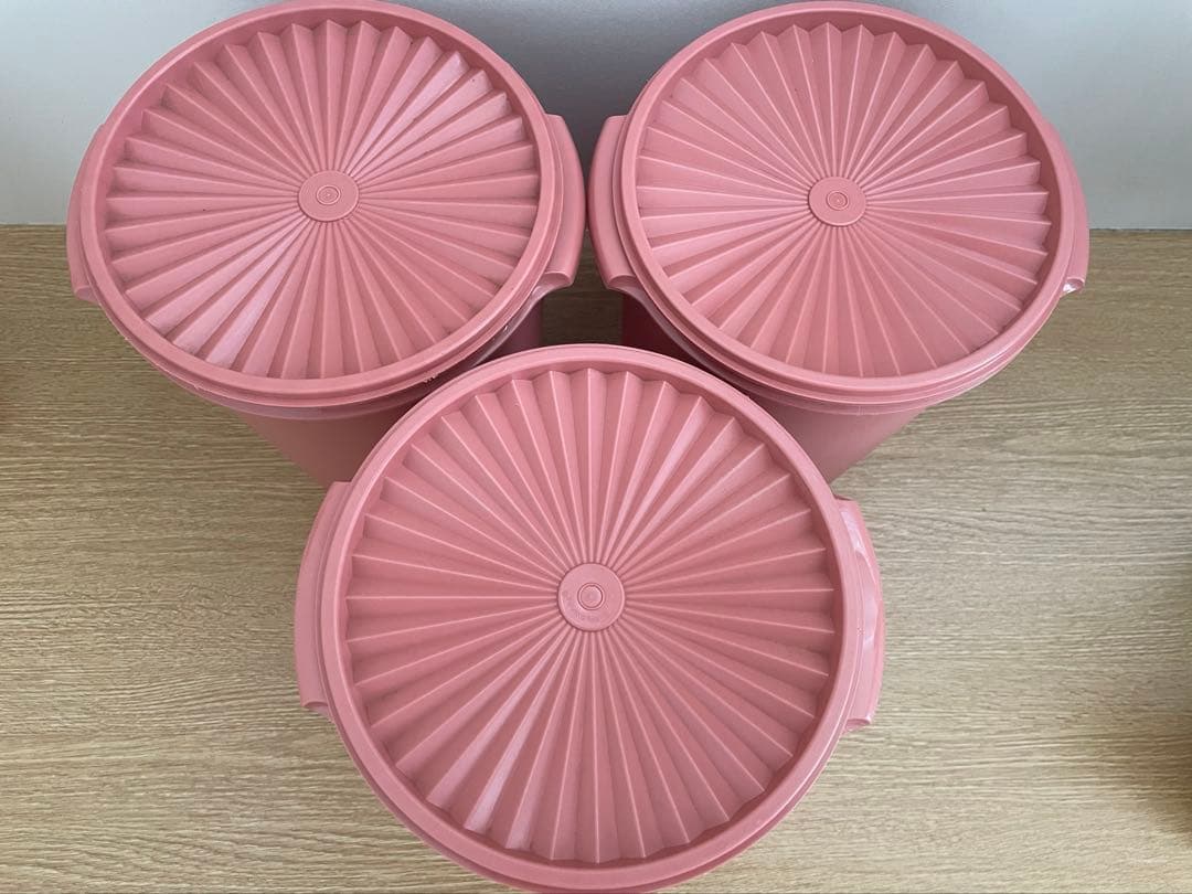 タッパーウェア3個セット