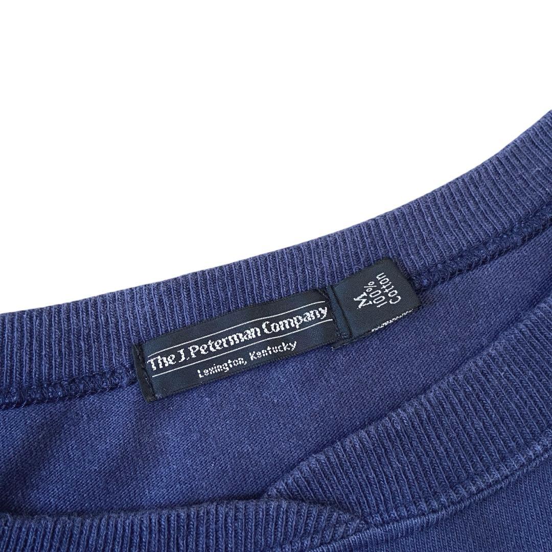 90s J.PETERMAN COMPANYフットボール ロングTee USA製