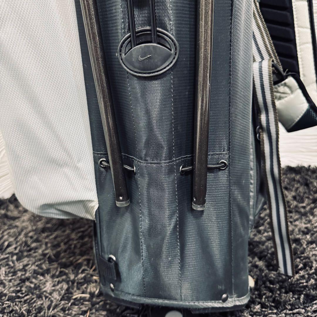 激シブ ナイキ スタンド ゴルフ キャディバッグ 14分割 グリーン 軽量