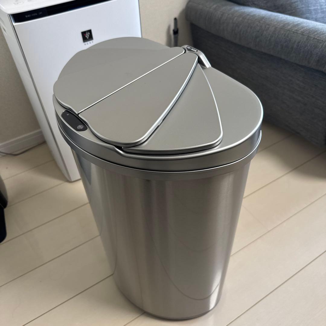 jobson　ジョブソン　電動　自動開閉　センサー式　ゴミ箱+45Lゴミ袋