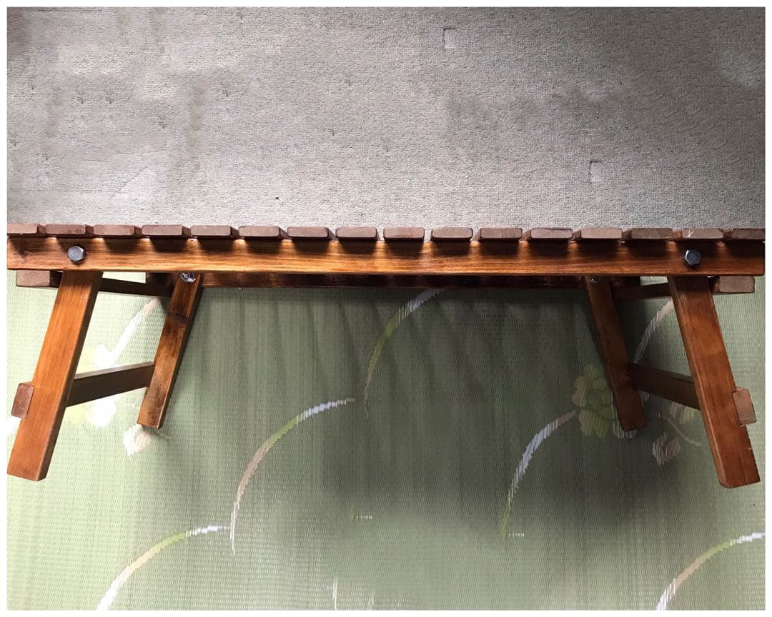 オーダー購入　木製 折りたたみテーブル