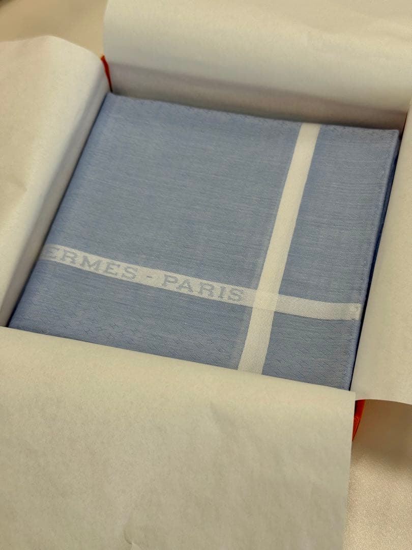 【新品未使用】HERMES ハンカチ