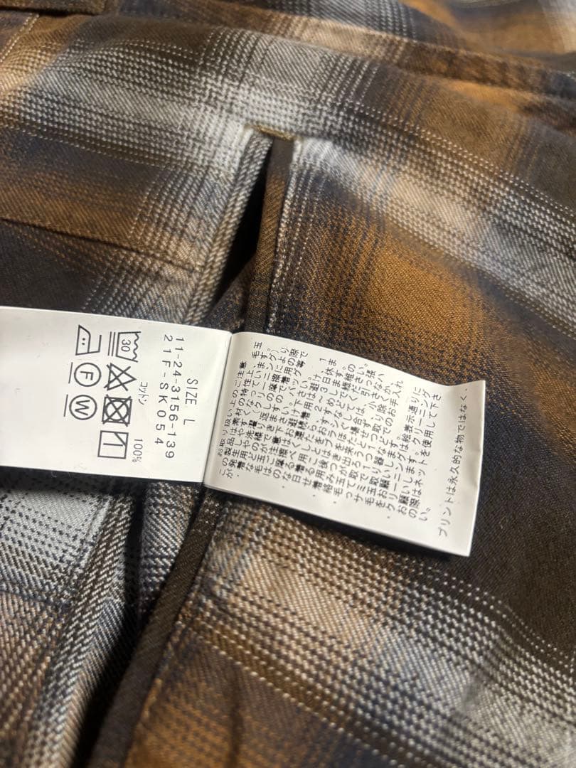 パンツ SSZ 21AW RAMOMBRE PANTS