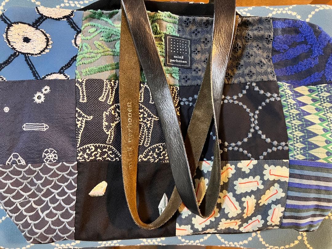 ミナペルホネン ピース トートバッグ 新品未使用 タグ付き