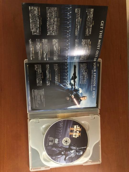 【送料込み】スター・ウォーズ エピソード1,2,3(DVD)