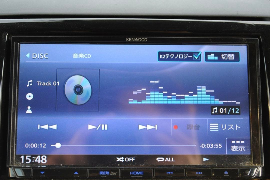 楽*様 ケンウッド メモリーナビ 2017年製 彩速ナビ MDV-D504BT