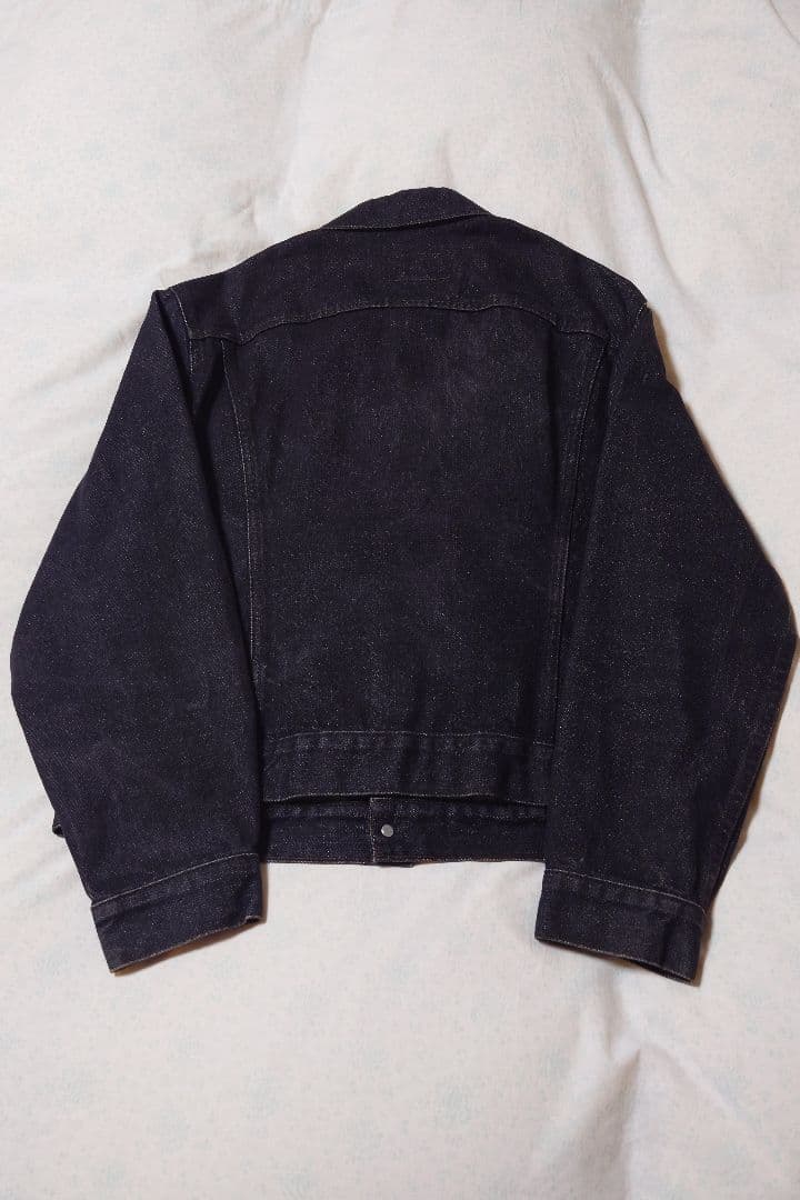 極美品　80s USA製 先染めブラック　リーバイス　70506 44R