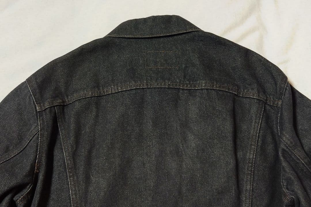 極美品　80s USA製 先染めブラック　リーバイス　70506 44R