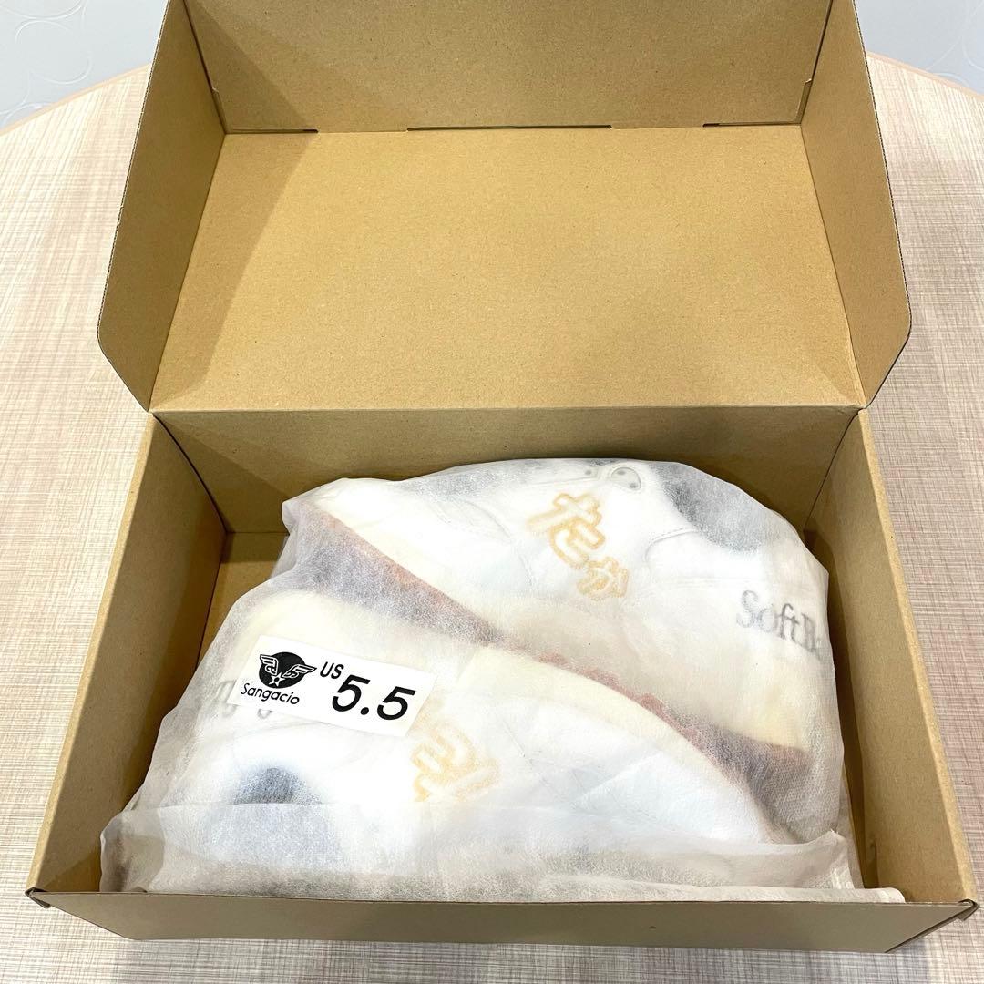 【新品未使用】サンガッチョ ソフトバンクホークス 限定スニーカー 23.5㎝