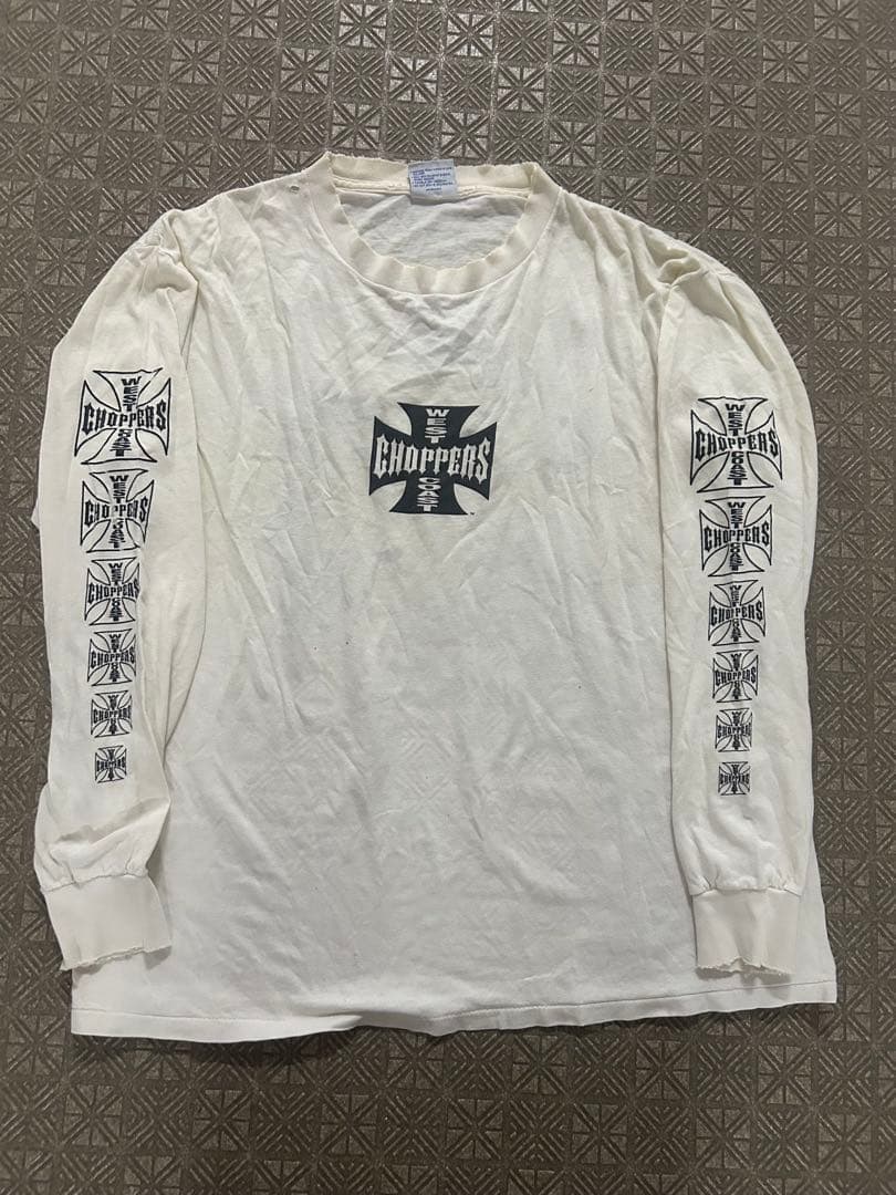 CHOPPERS ロングスリーブ Tシャツ ホワイト