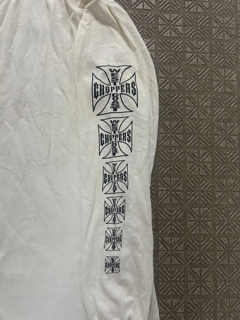 CHOPPERS ロングスリーブ Tシャツ ホワイト