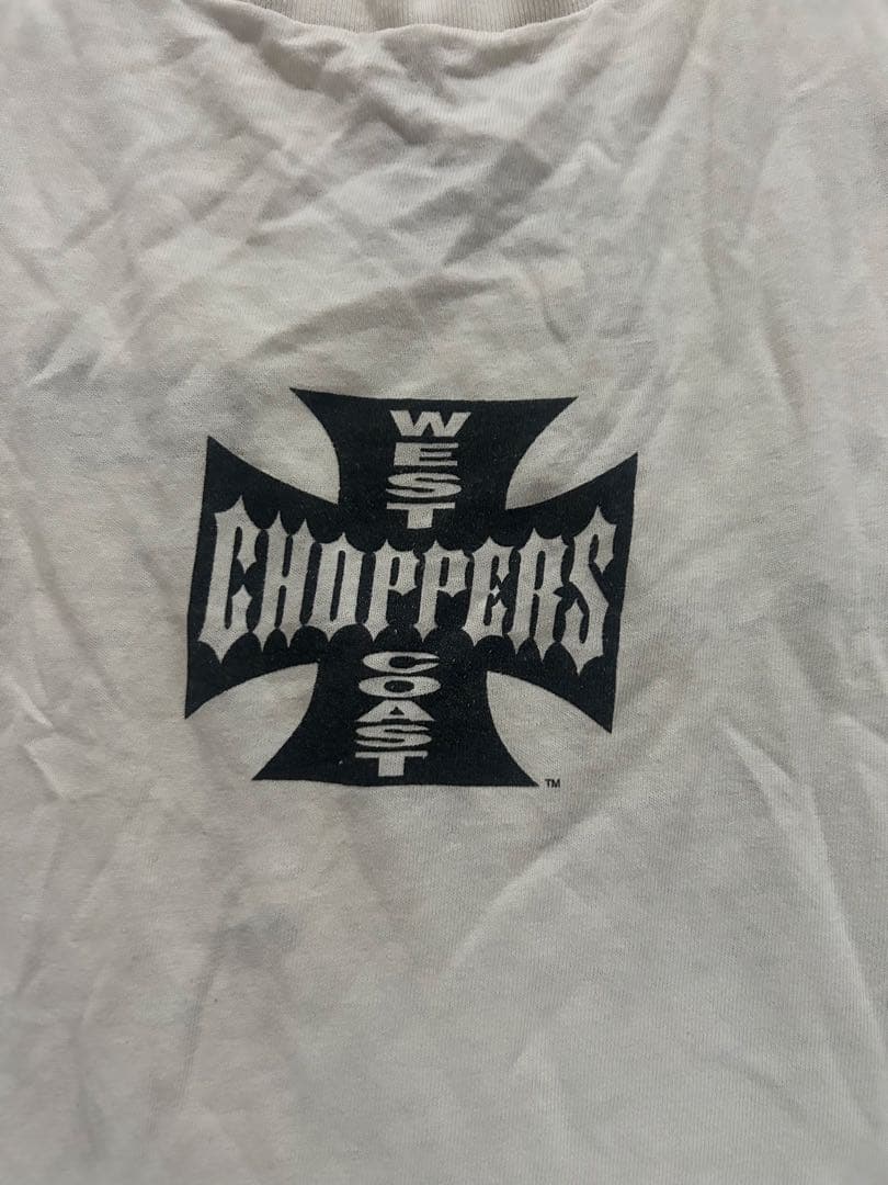 CHOPPERS ロングスリーブ Tシャツ ホワイト