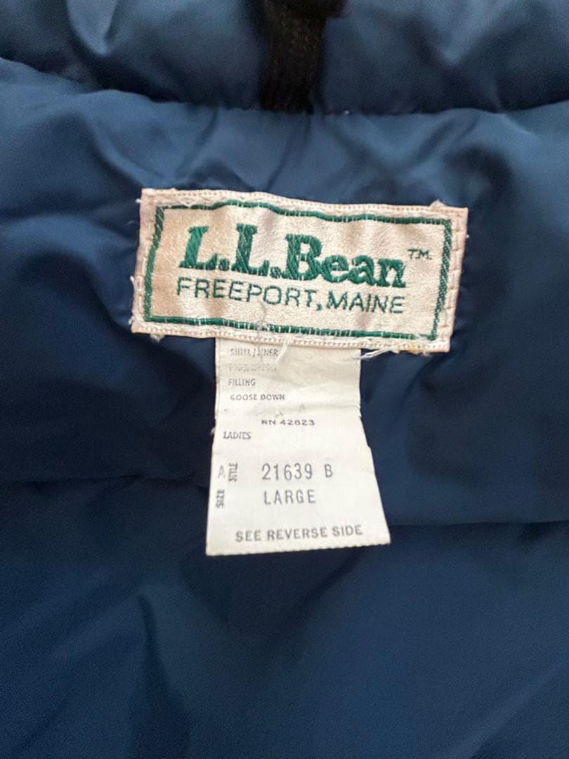 L.L.Bean ダウンベスト　80s