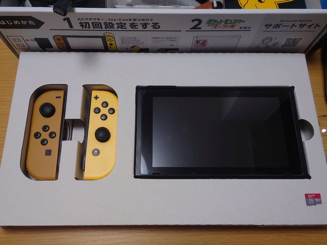 LET'S GO! イーブイ★プロコン、SDカード512GB、ケース付き★