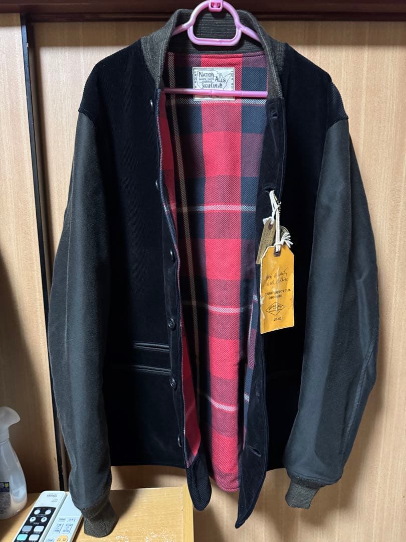 シュガーケーン / コーデュロイ &モールスキン/コンビジャケットsize40