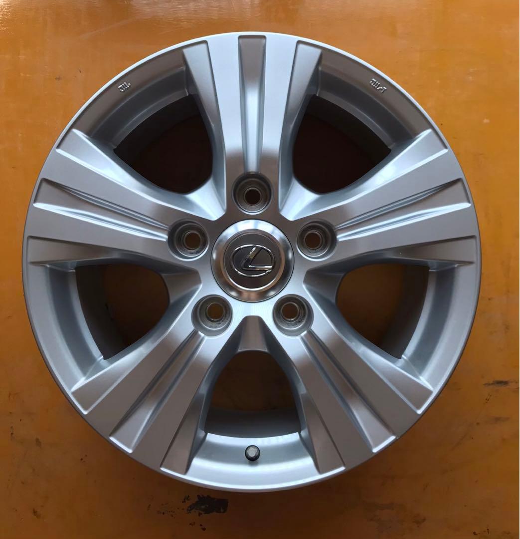 のり様用(b）レクサスLX570純正 18インチホイール 空気圧センサー付１本