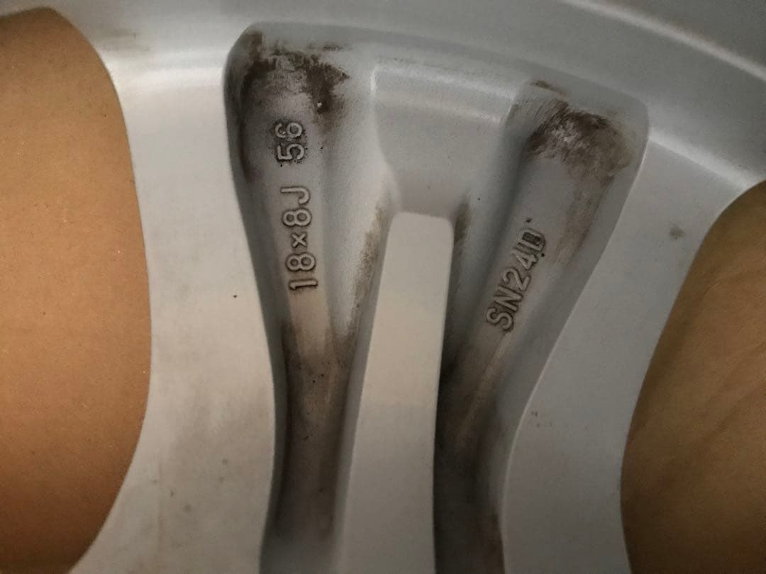 のり様用(b）レクサスLX570純正 18インチホイール 空気圧センサー付１本