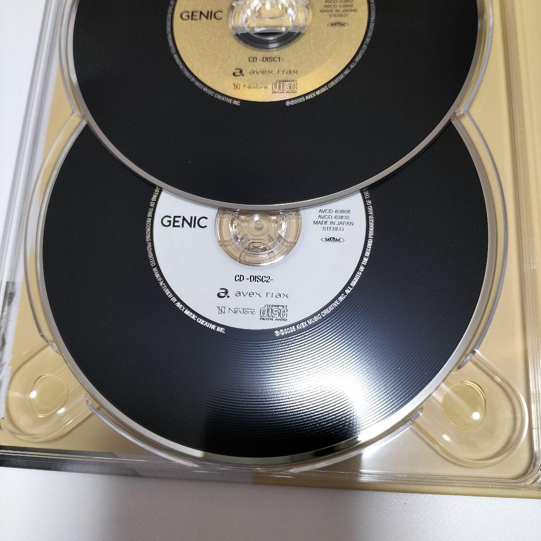 GENIC/CIRCLE ベストアルバム 初回生産限定盤 Blu-ray付　中古