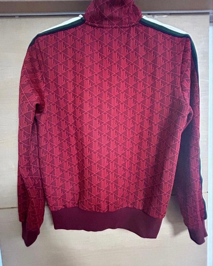 ラコステ　トラックジャケット　レッド