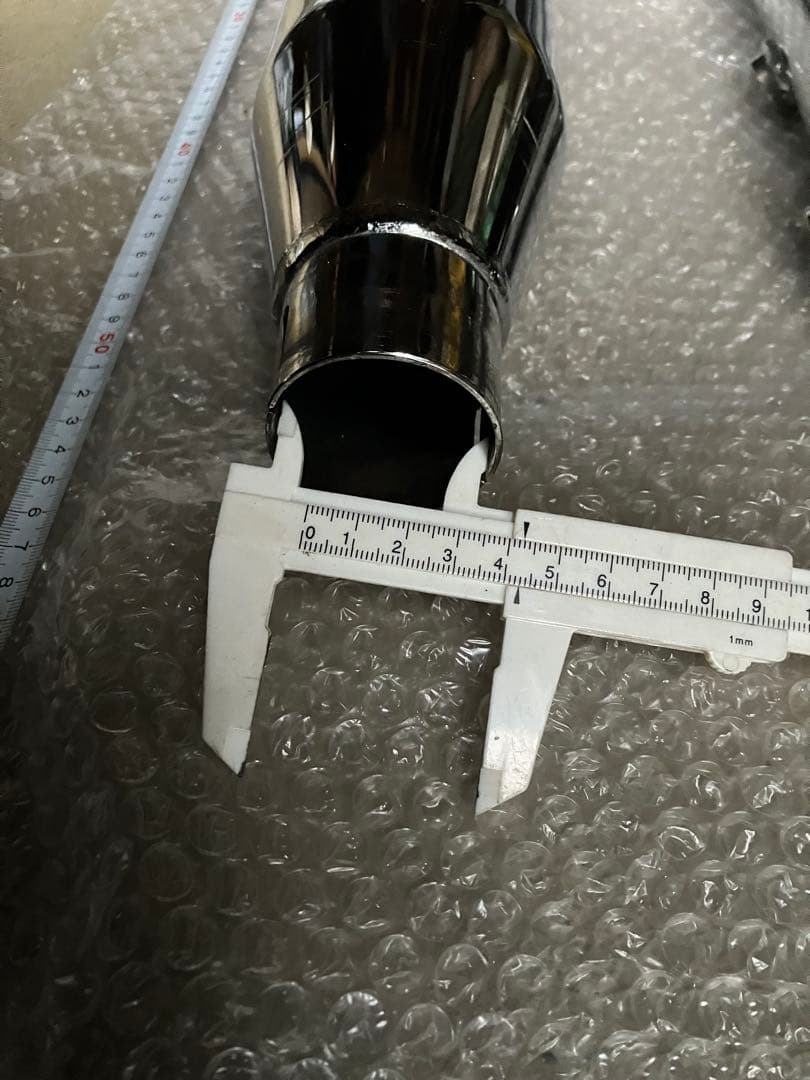 スリップオンマフラー　ハーレー純正（改）イントルーダー等に　ヒートガード付き