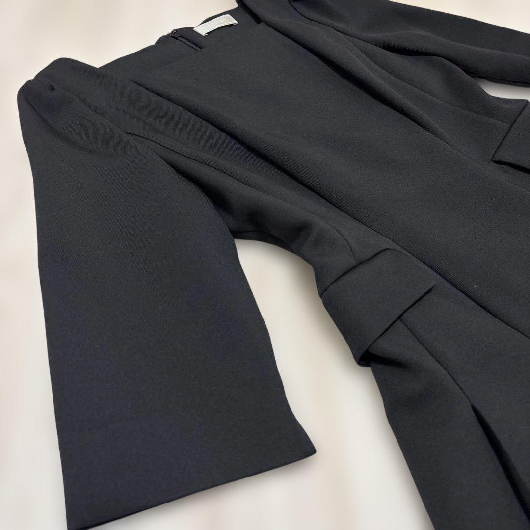 極美品❤️CELFORD トリプルクロスワンピース ロングワンピース 黒 38 M