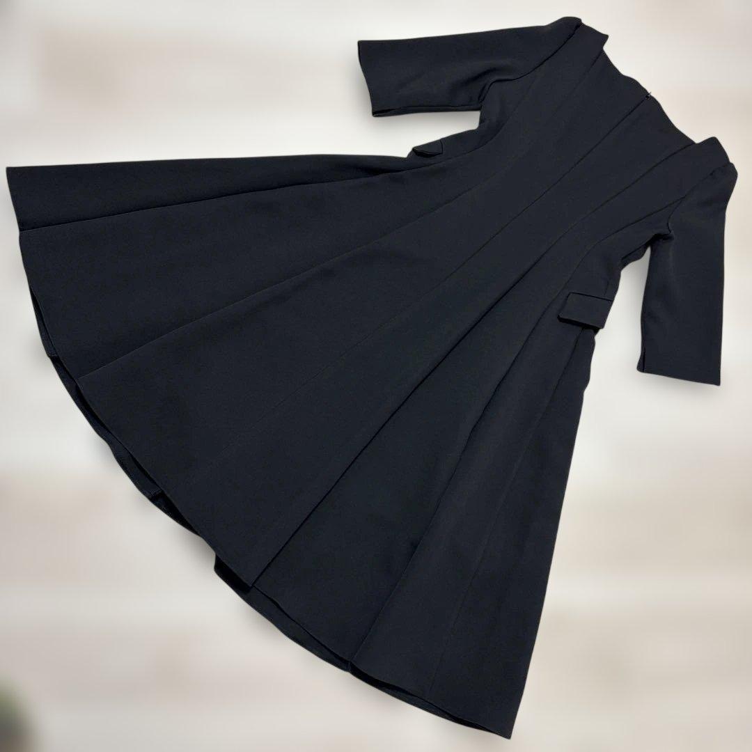 極美品❤️CELFORD トリプルクロスワンピース ロングワンピース 黒 38 M