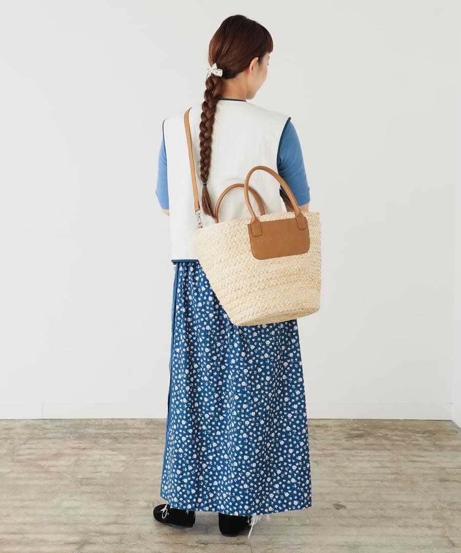 DEAN & DELUCA ×BEAMS 保冷　かごバッグ 大