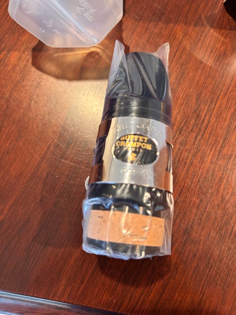 クランポン純正　バスクラリネット　マウスピース＋リガチャー＋キャップ