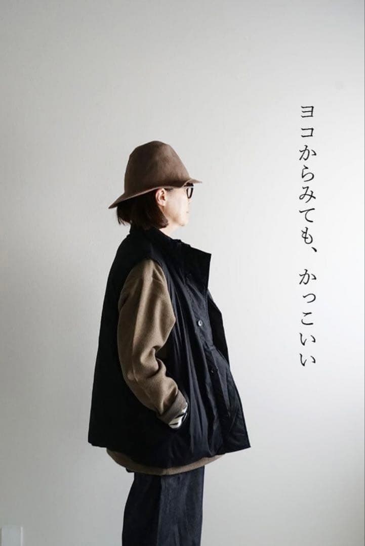 MUJI Labo ムジラボ ダウンベスト黒 ブラック L〜XLサイズ