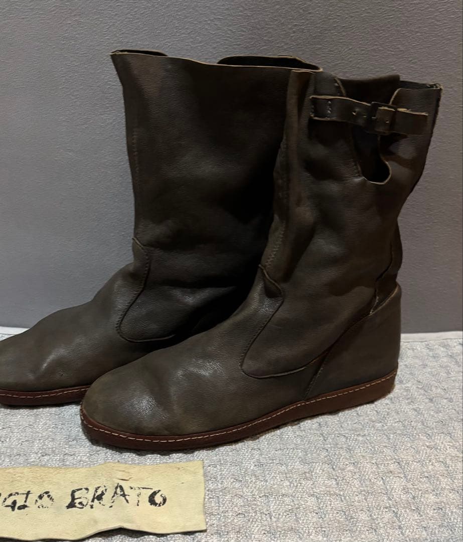 EL Londo GLORIA BRATO ダークブラウングレー エンジニア