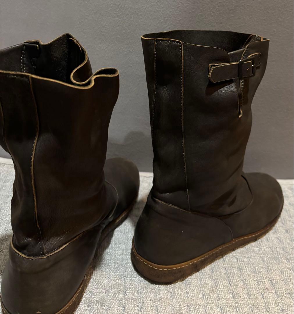 EL Londo GLORIA BRATO ダークブラウングレー エンジニア