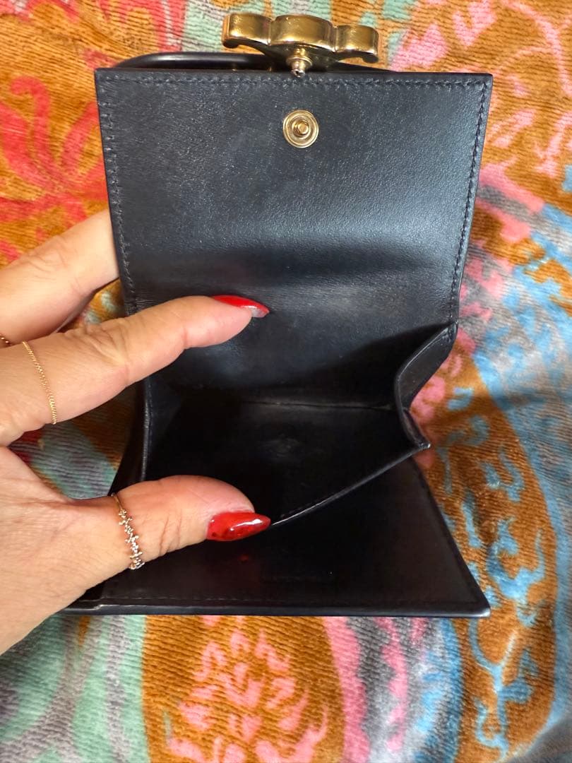 みCELINE フラップウォレット　トリオンフ