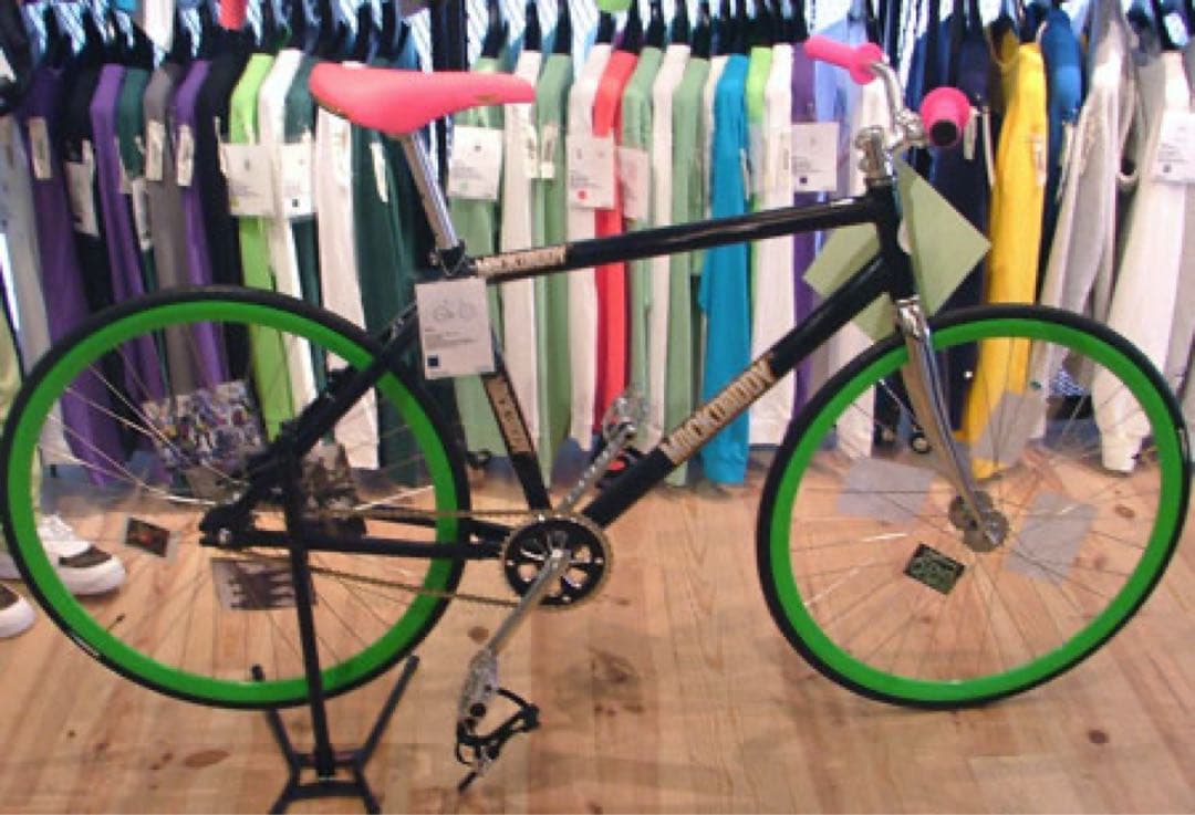 mackdaddy w-base コラボ　ピスト　ロードバイク