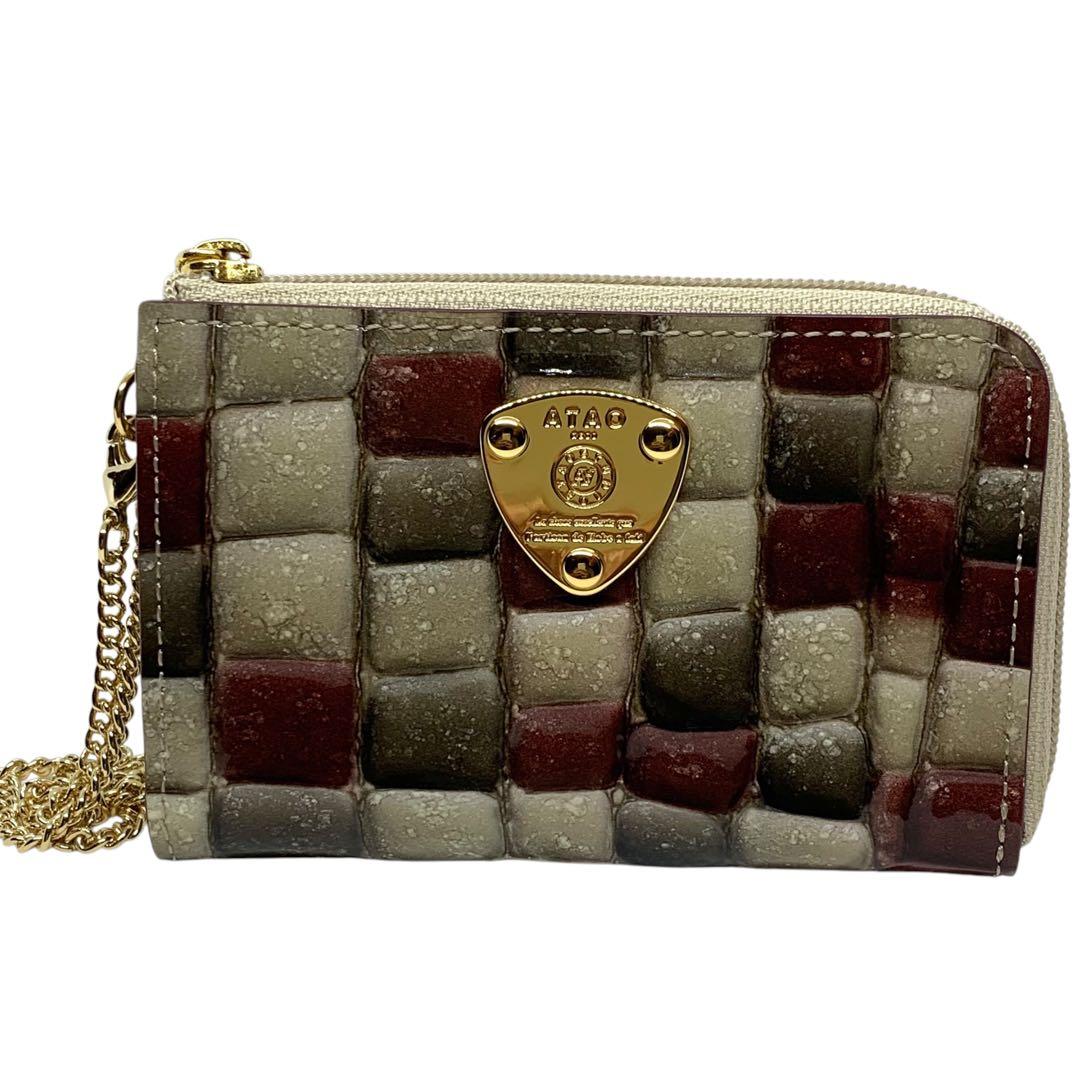 極美品‼︎ ATAO ベル ケース キーケース 財布 アンティークルビー